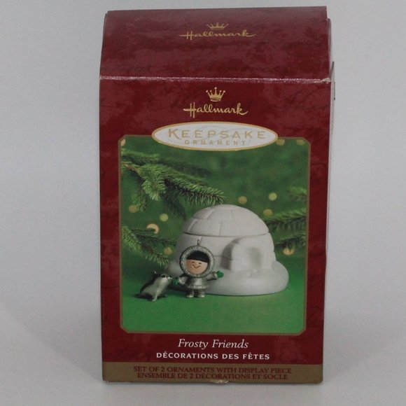 Hallmark Frosty Friends Igloo Keepsake Ornament @ 2000 - Picture 1 of 2